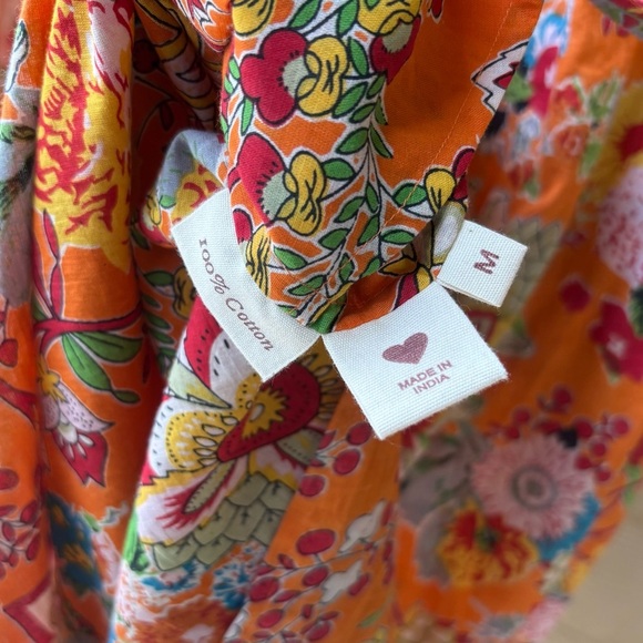 Alix of Bohemia Sawyer Arancia Midi Dress Size Medium - Picture 6 of 6